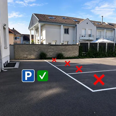 Des 3 Pays. 2 Mn De Bale+ Free Parking Apartment *